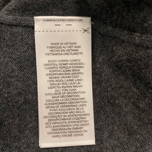 Polo Ralph Lauren 100% Wool Sweater! - Picture 5 of 6